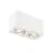 SLV Triledo Doppelt Deckenleuchte Aluminium Weiß | Geeignet für 2x GU10 